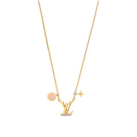 lv iconic heart necklace